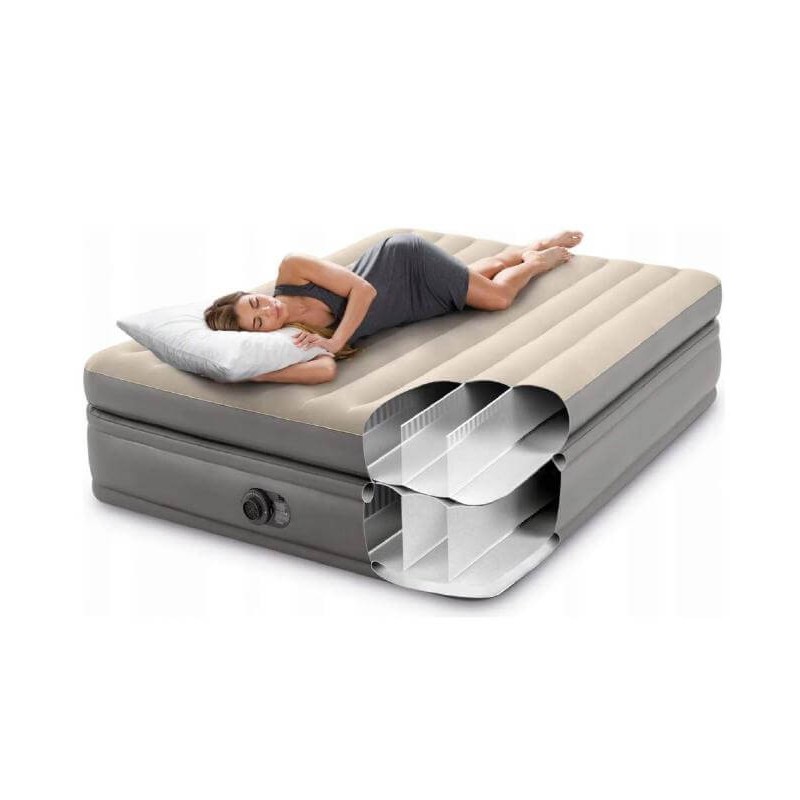  Кровать Intex 64164 Prime Comfort Elevated 203x152x36 см