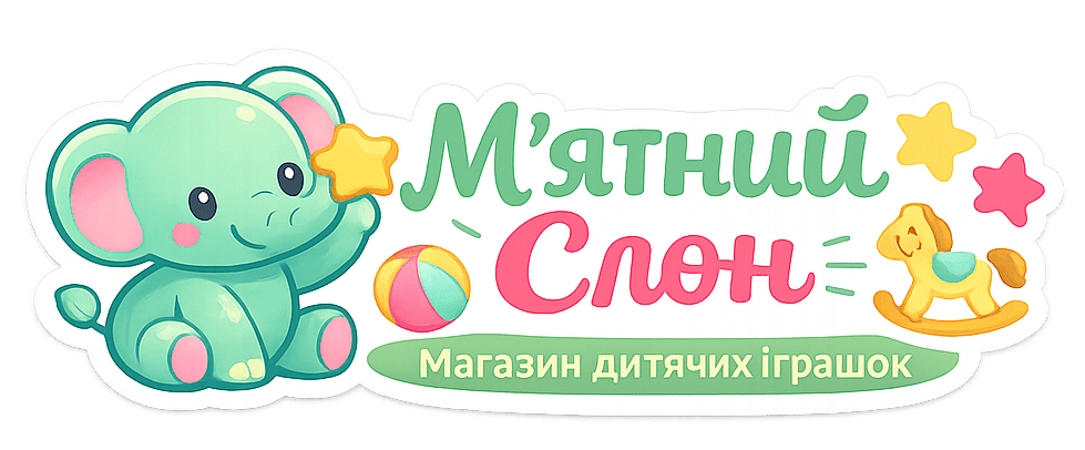 Логотип магазину М'ятний Слон